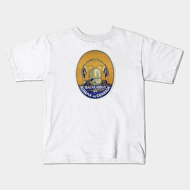 Alhama de Granada | Balnearios | Spain | Andalucia | Travel Kids T-Shirt by Tropical Blood